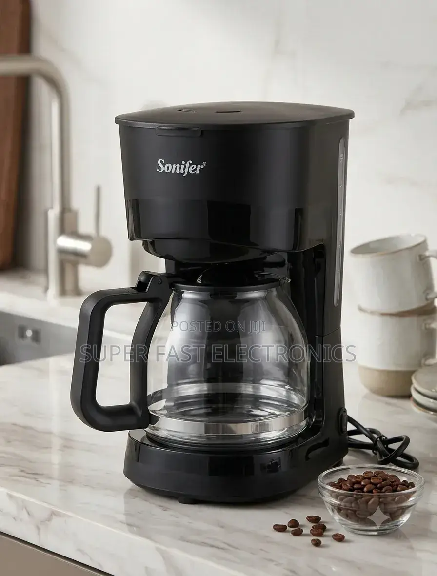 Sonifer Coffee Maker 1.8l Drip – 1000w Coffee Machine With Permanent