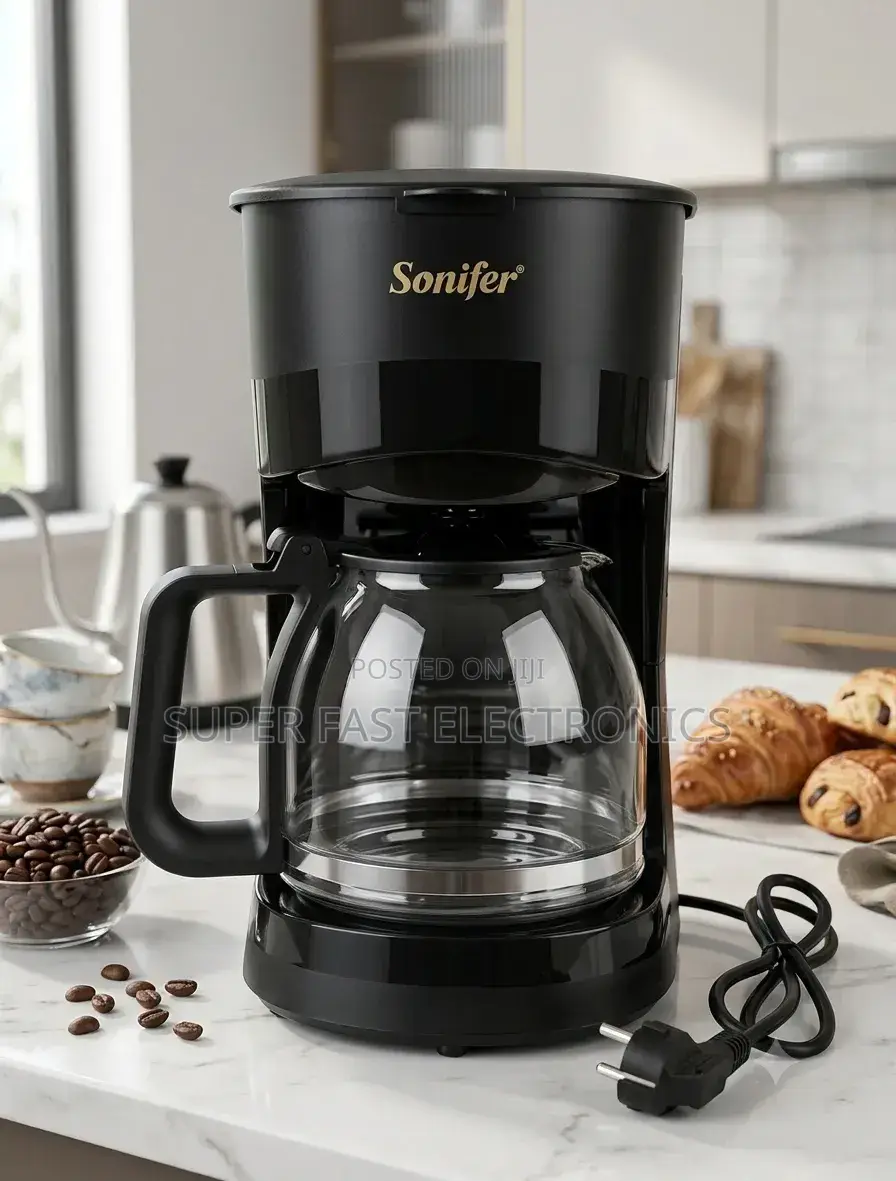 Sonifer Coffee Maker – 1000w 1.8l Large Capacity (Up to 15 Cups)