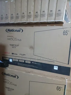 National 65" Qled Smart Tv፦