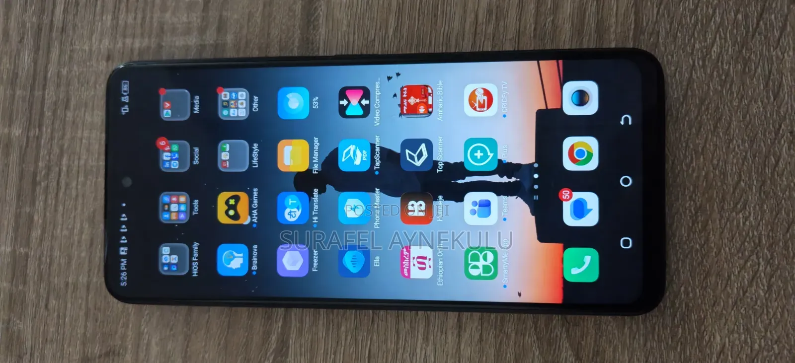 Tecno Camon 18 P 128 GB Blue