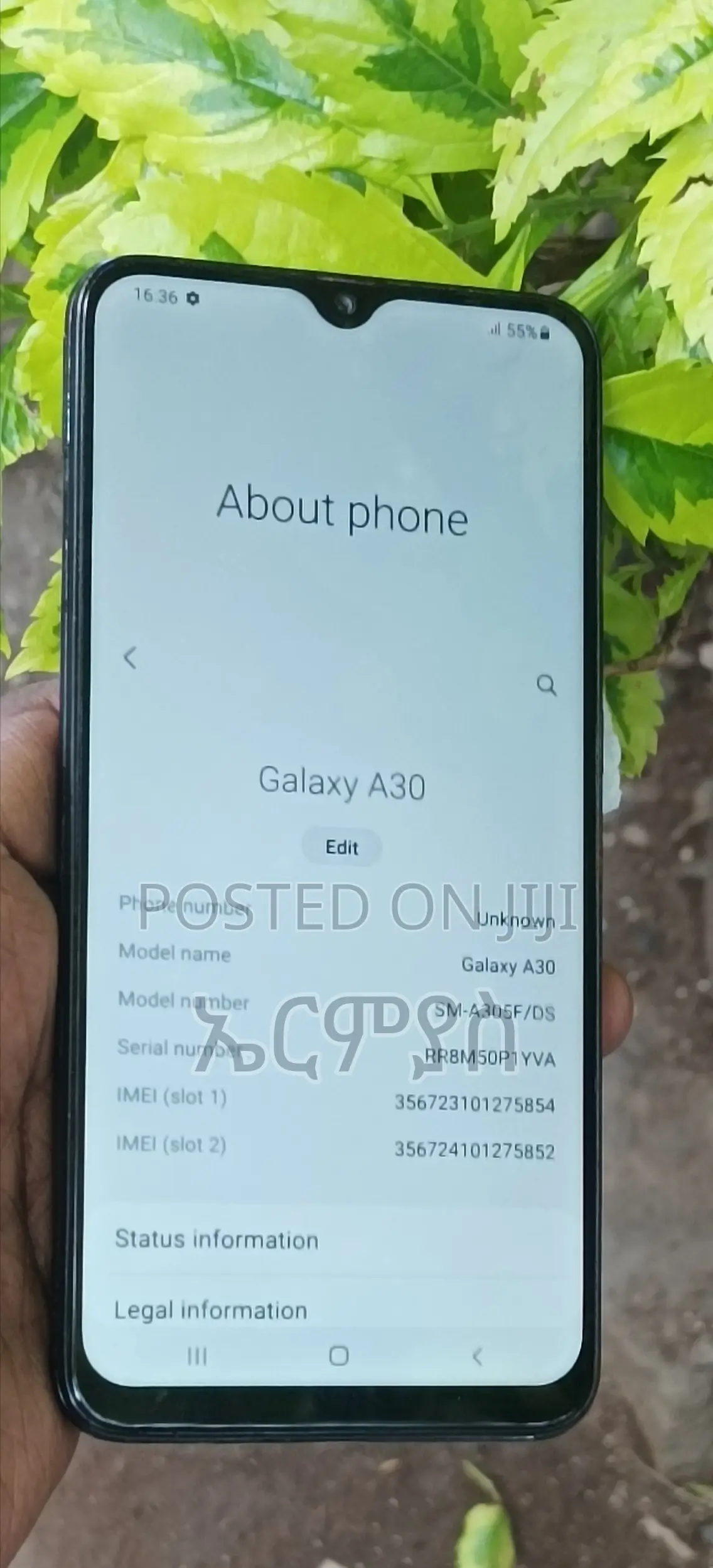 Samsung Galaxy A30 64 GB Blue