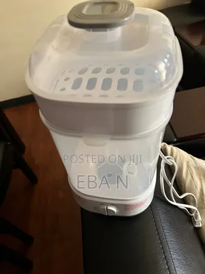 Grownsy Bottle Sterilizer And Dryer, Compact Electric Steam Baby Botle