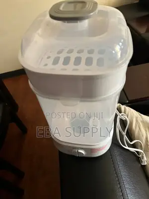 Grownsy Bottle Sterilizer And Dryer, Compact Electric Steam Baby Botle