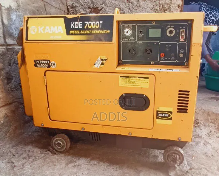 ጀነሬተር ካማ በናፍጣ የሚሰራ5kw