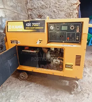ጀነሬተር ካማ በናፍጣ የሚሰራ5kw