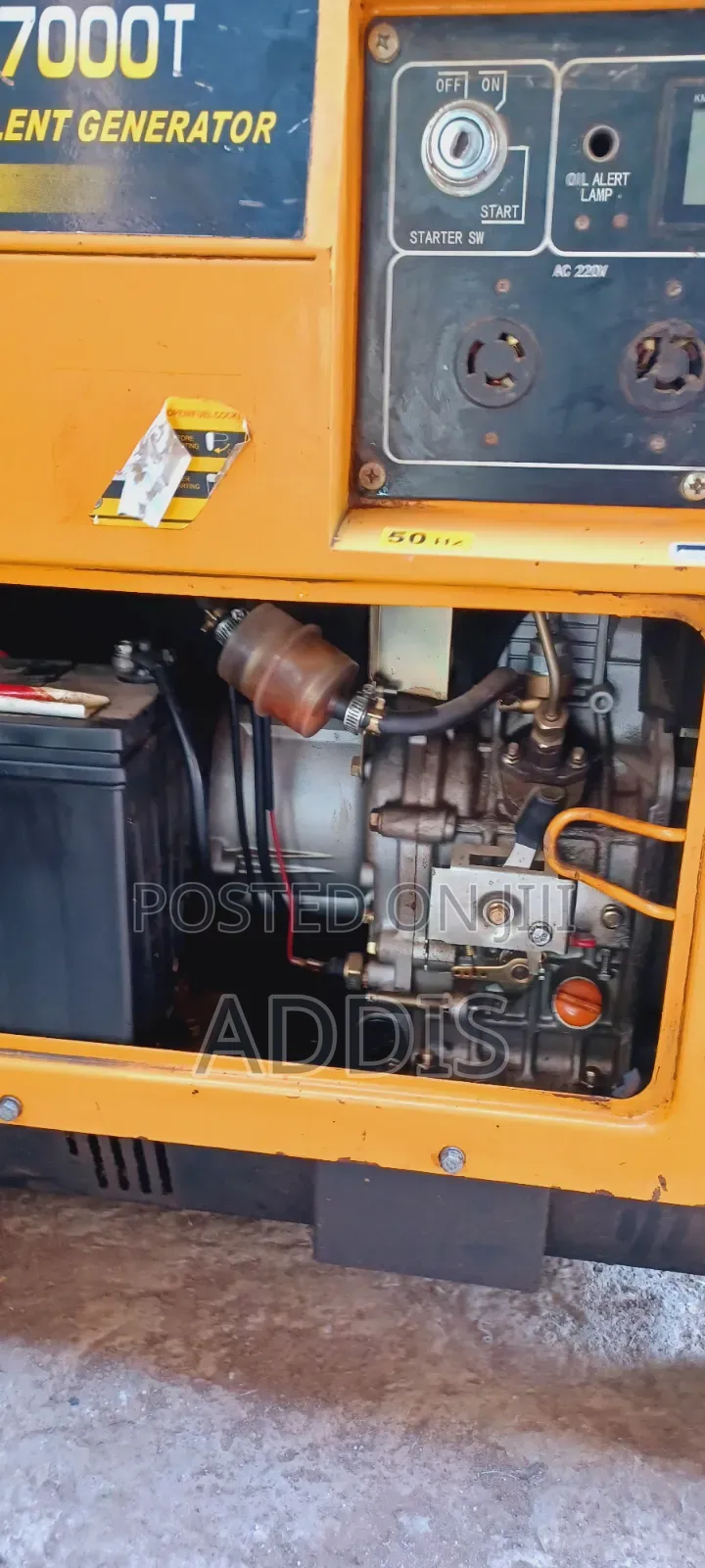 ጀነሬተር ካማ በናፍጣ የሚሰራ5kw
