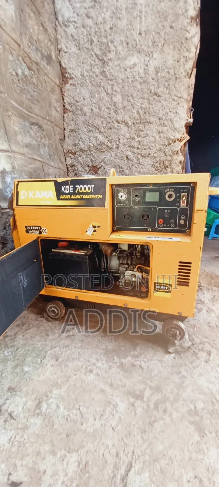 ጀነሬተር ካማ በናፍጣ የሚሰራ5kw