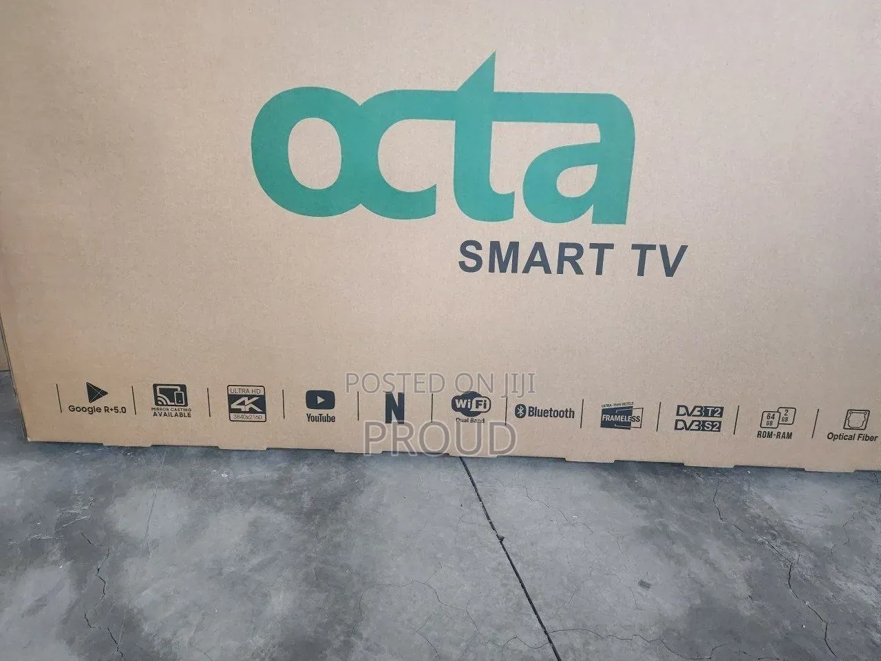 Octa 65 Inch Fremless Tv
