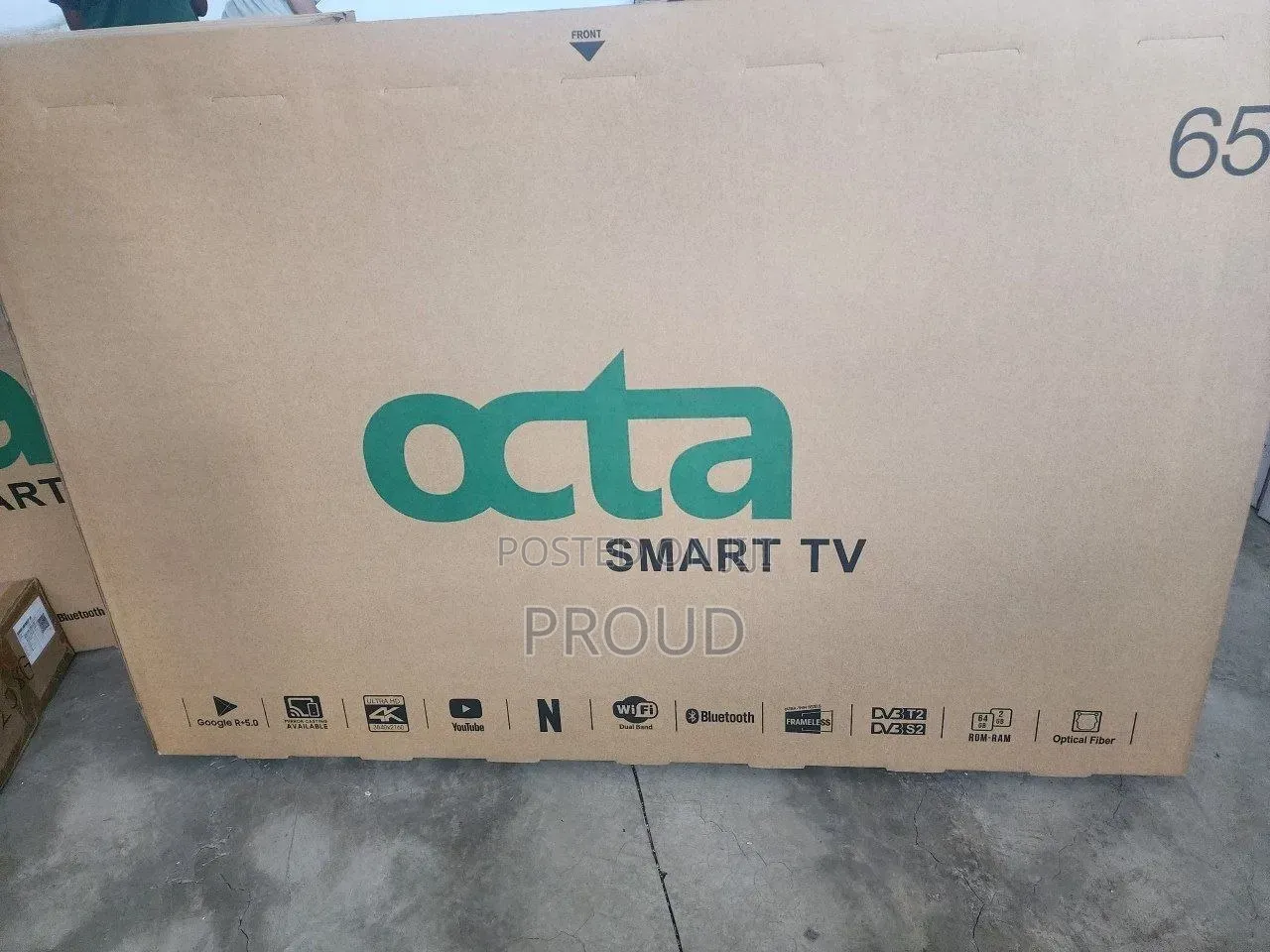 Octa 65 Inch Fremless Tv