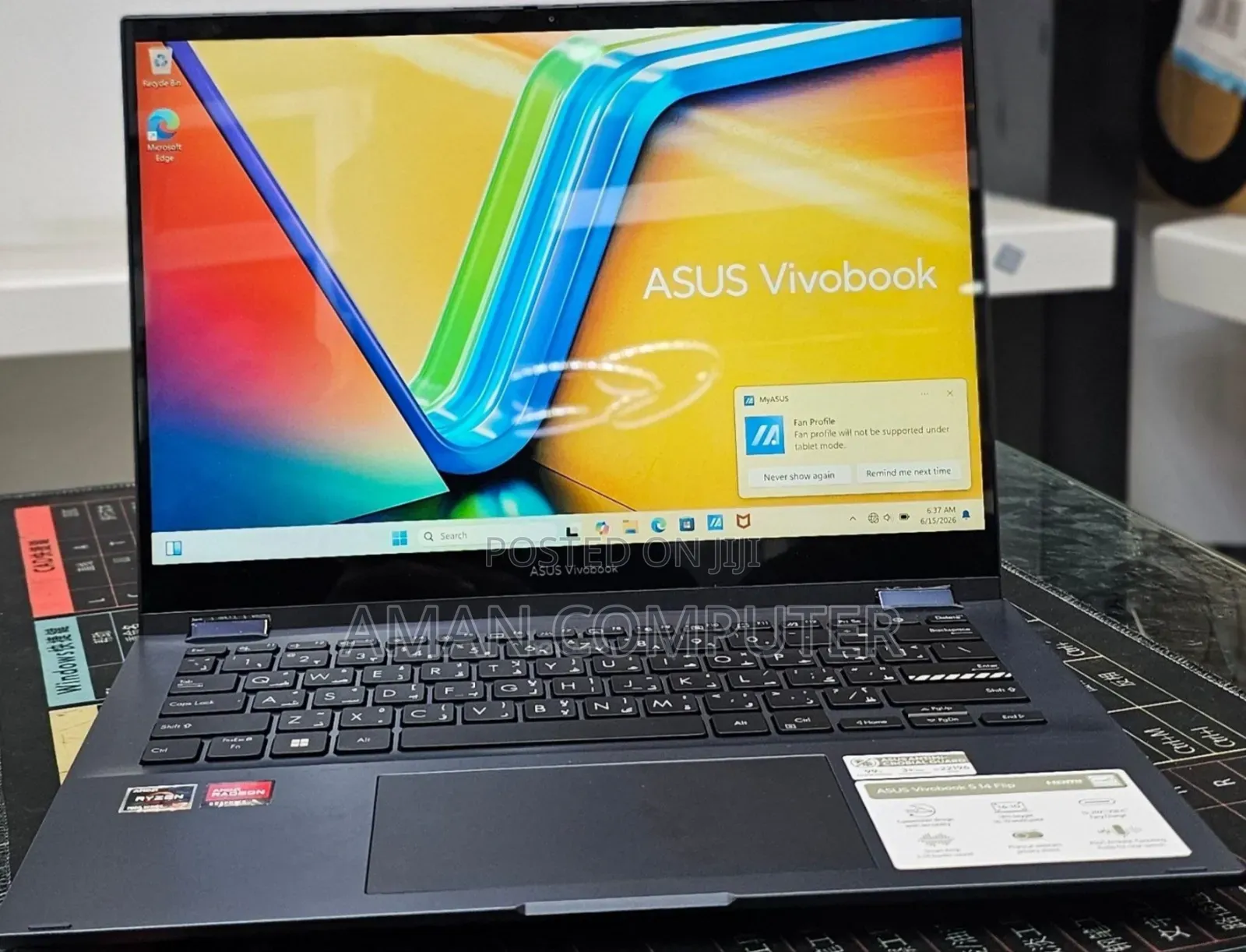 New Laptop Asus Vivobook 14 16GB AMD Ryzen 7 SSD 512GB