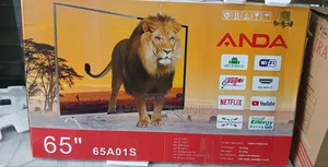●Anda 65" New 2026 ● Smart Tv ● Free Delivery ● 5_years Warranty