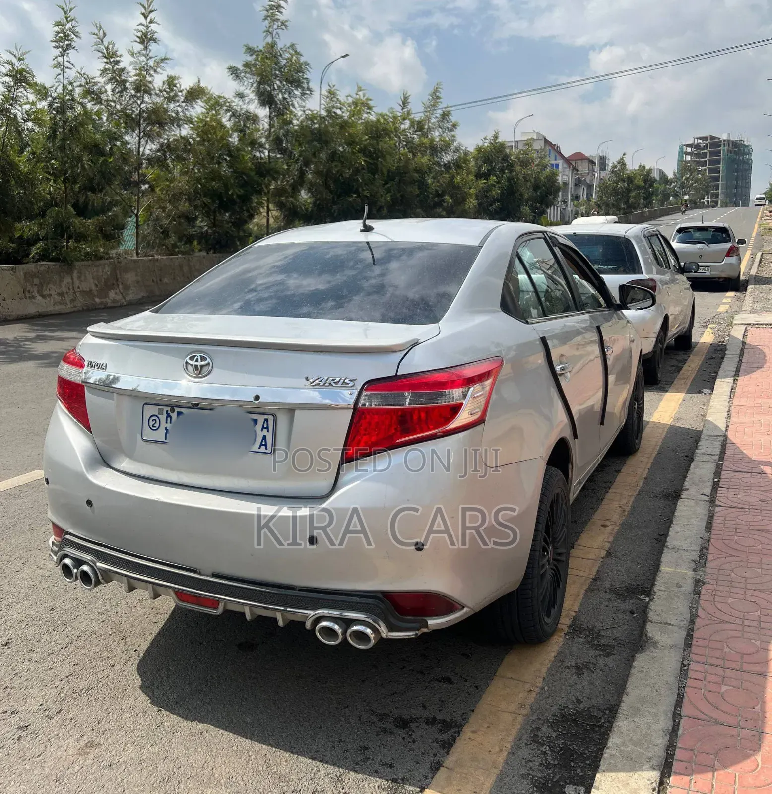 Toyota Yaris 2015 Silver