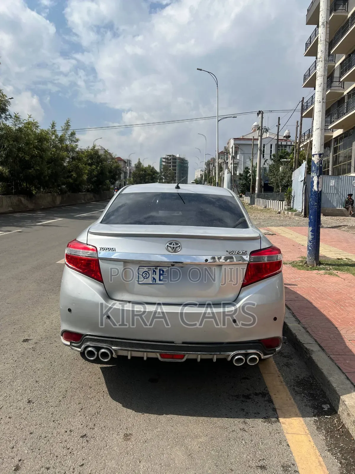 Toyota Yaris 2015 Silver