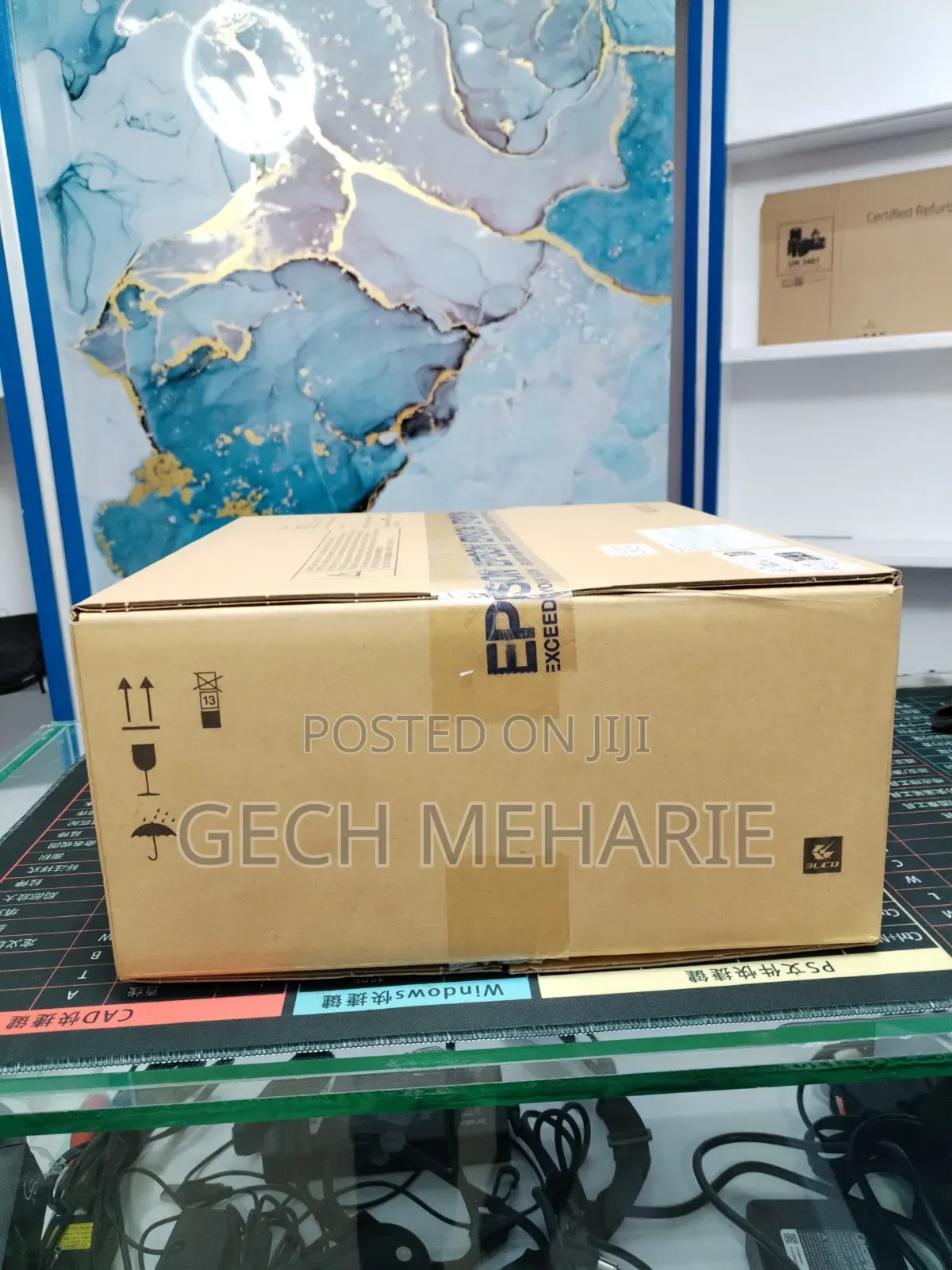 Ebrand New Packed With Cartoon Epson Projector Model : Co-W01 With