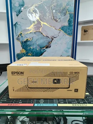 Ebrand New Packed With Cartoon Epson Projector Model : Co-W01 With
