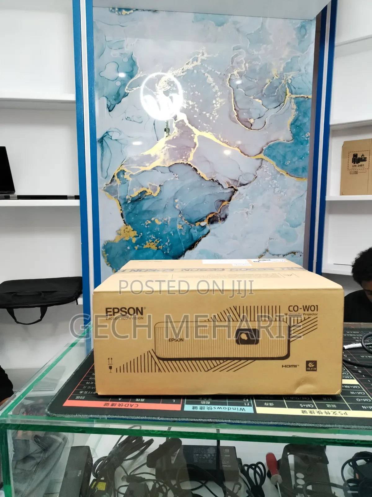 Ebrand New Packed With Cartoon Epson Projector Model : Co-W01 With