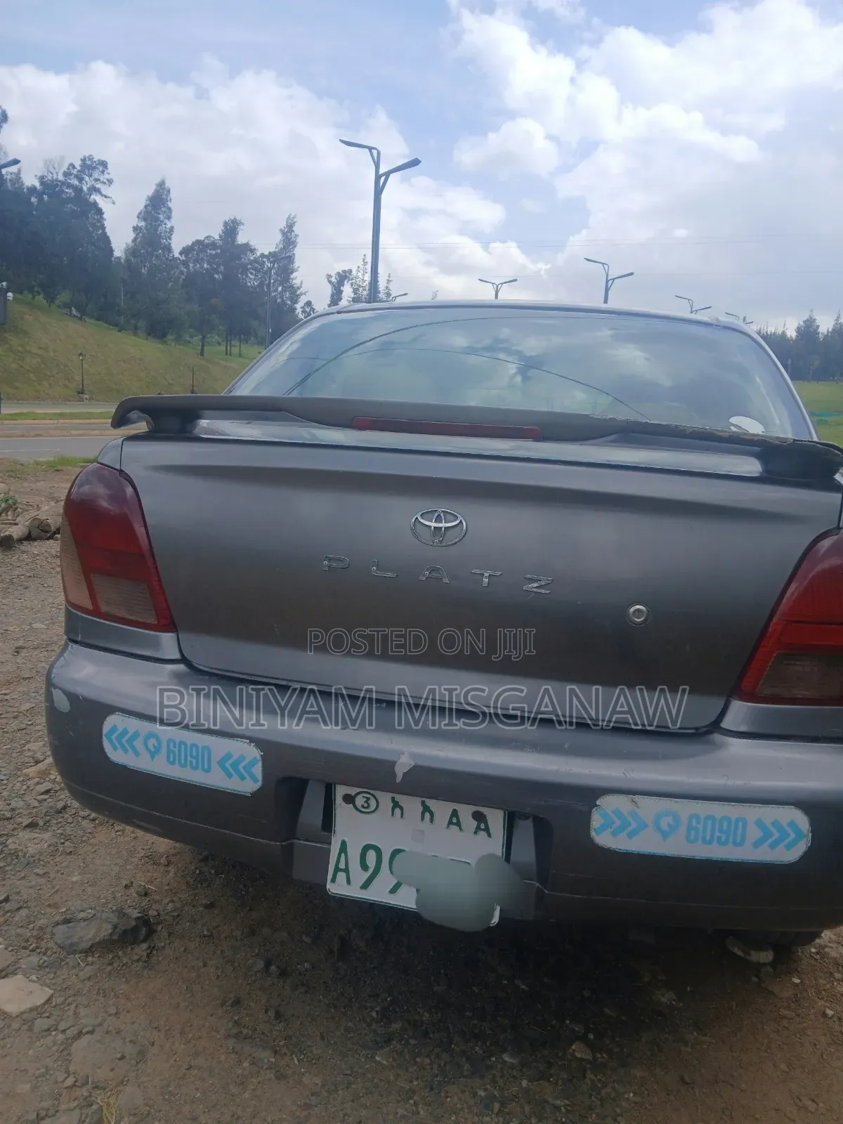 Toyota Platz 2001 Gray
