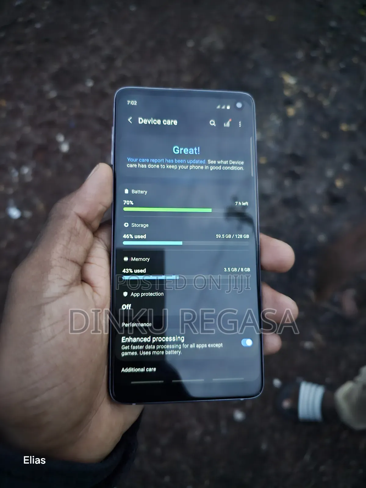 Samsung Galaxy S10 128 GB Silver