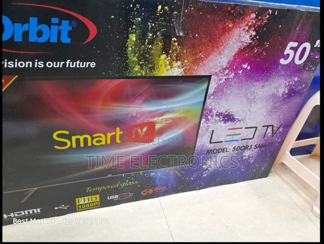 ▩Orbit 50" New 2026 Smart Tv ▩Free Delivery