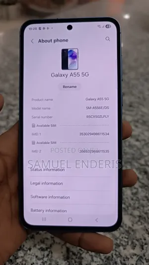 Samsung Galaxy A55 256 GB Black