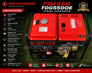 FSM Kama Open Diesel Generator 5kw