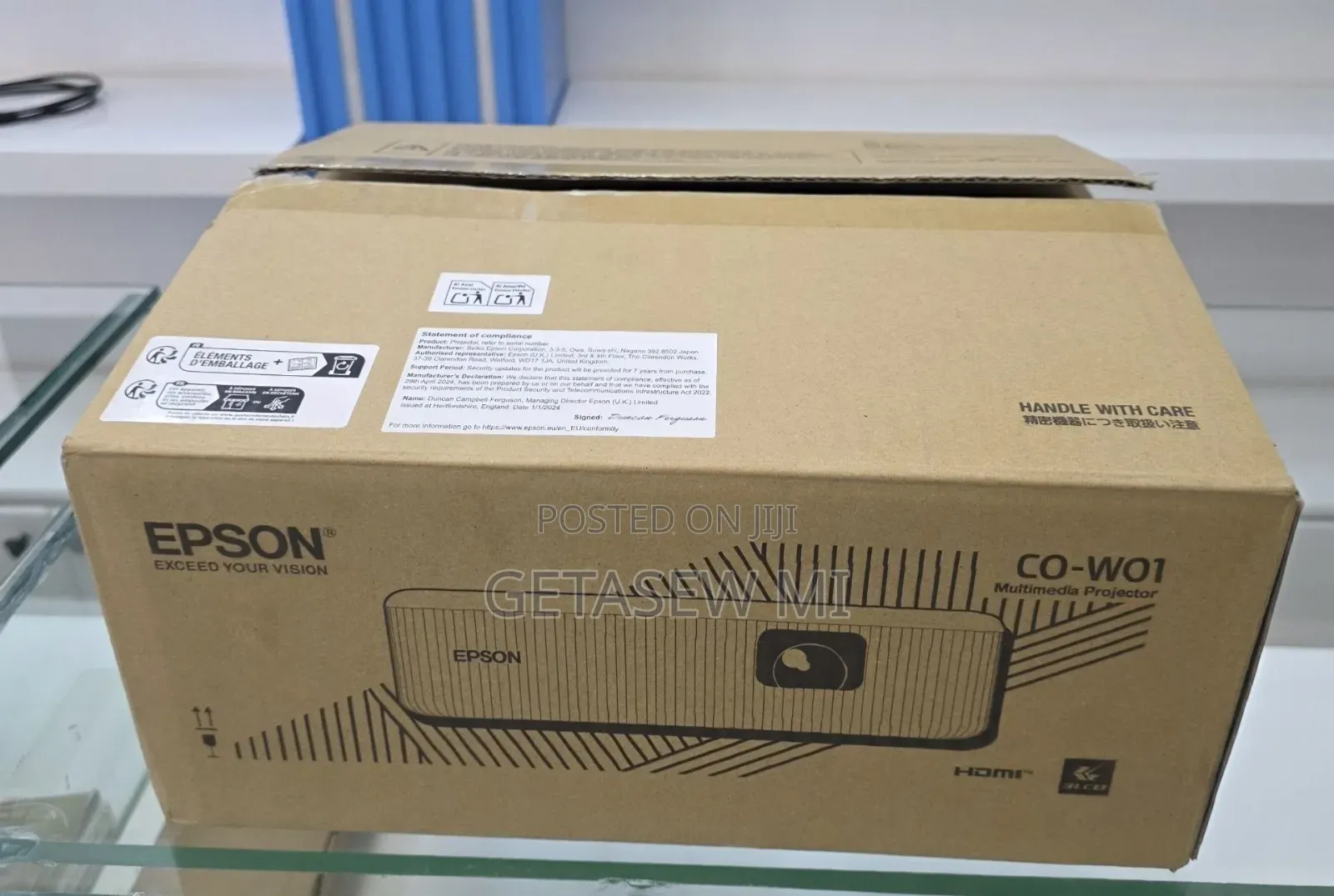Brand New Packed With Cartoon Epson Projector