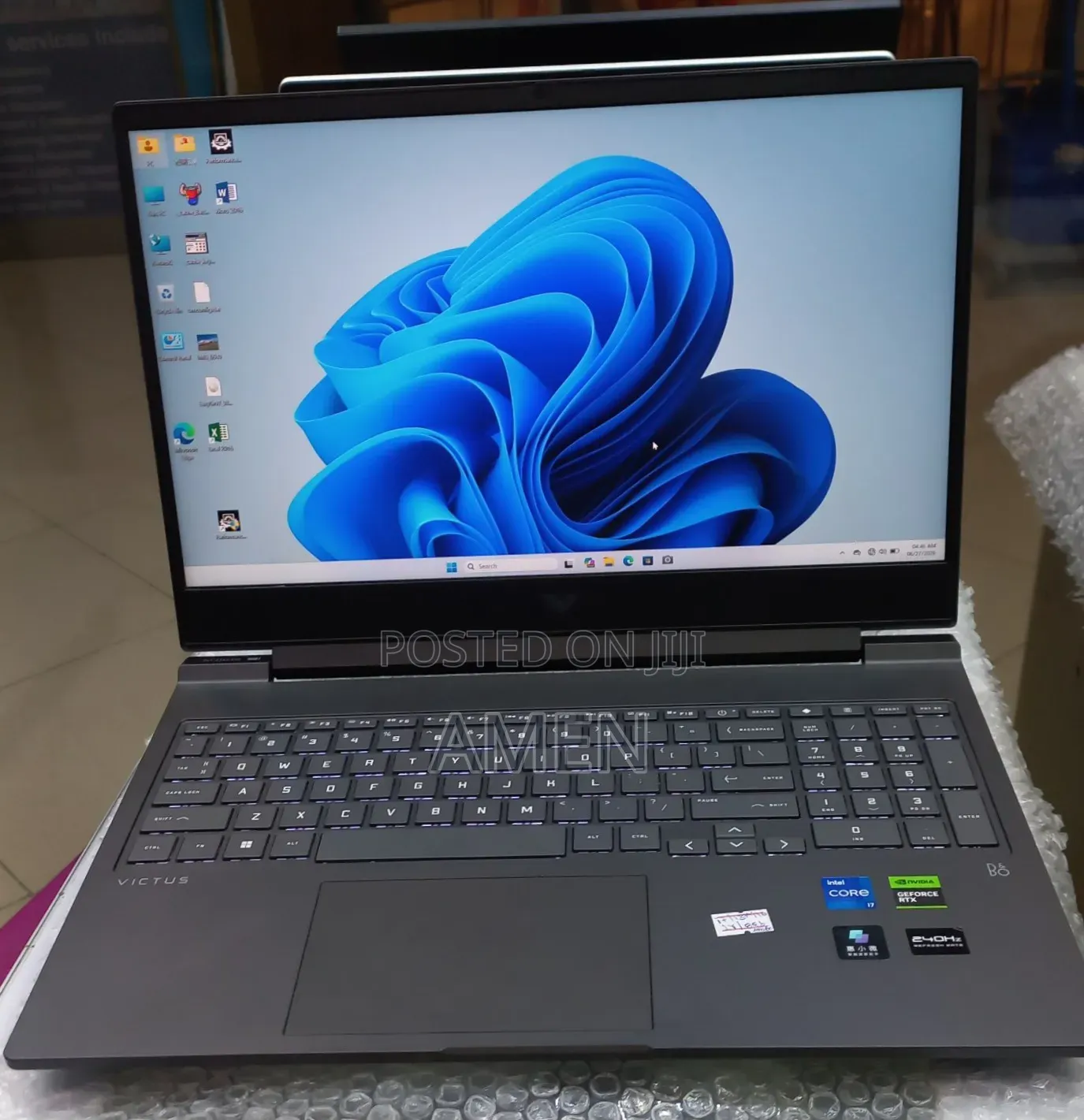 New Laptop HP Victus 16 16GB Intel Core i7 SSD 1T