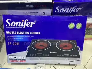 Culinary Elevation: The Sonifer Double Electric Cooker Experience