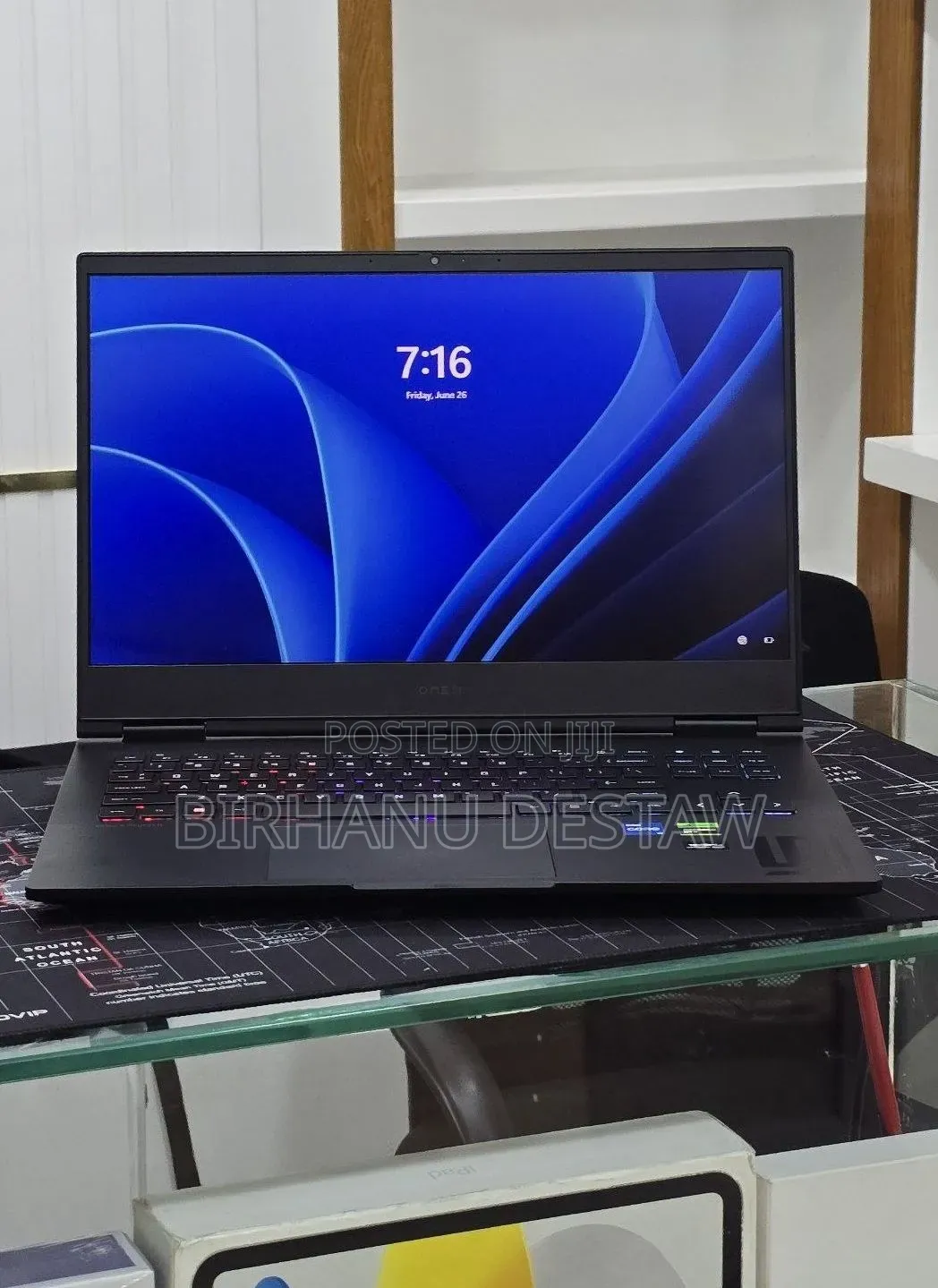 New Laptop HP Omen 16 16GB Intel Core i7 SSD 1T