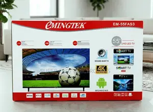 Emingtek Tv 55 Inch Uhd Smart Led Tv – Android 14,