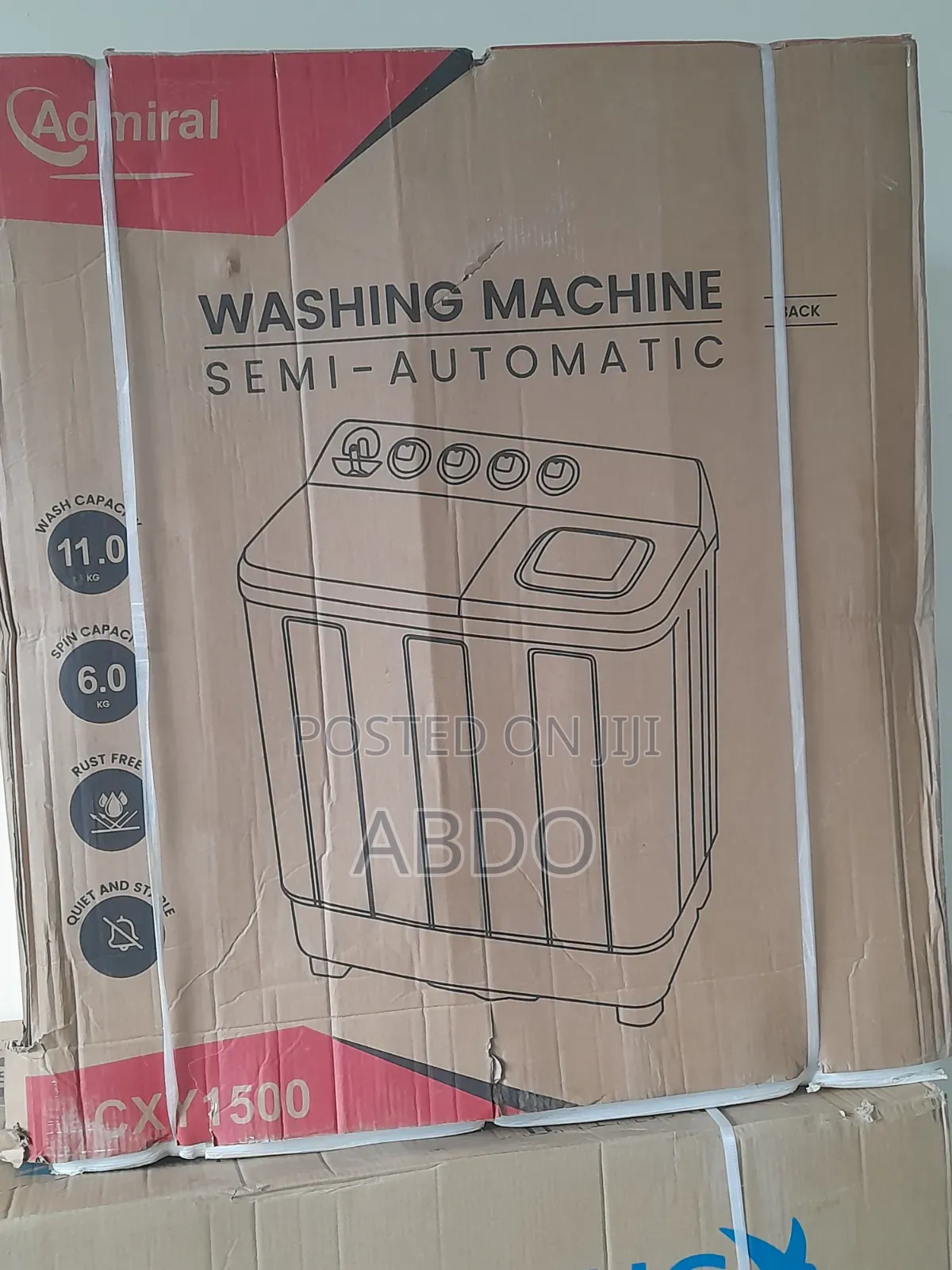 Admiral Washing Mashine 15kg Quality Brand Doubel Moter New