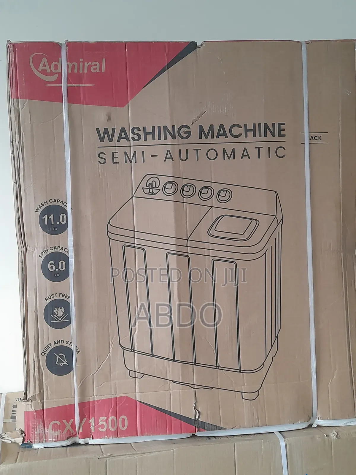 Admiral Washing Mashine 15kg Quality Brand Doubel Moter New