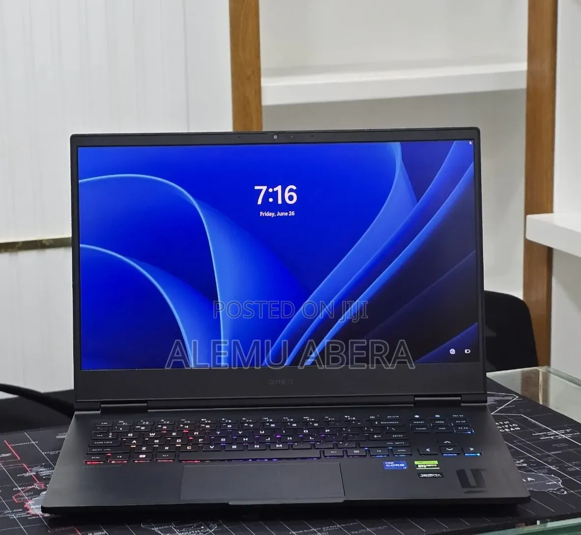 New Laptop HP Omen 16 16GB Intel Core i7 SSD 1T