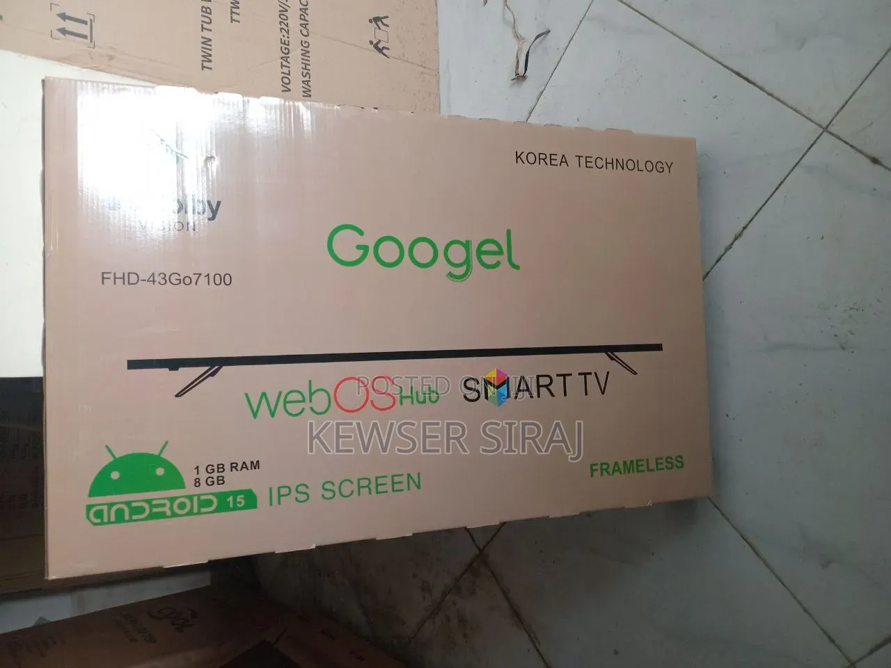 Ibox 50inch Tv Smart Android New 20 26