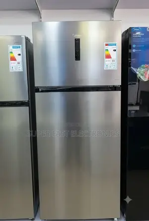 Midea Refrigerator 620 Double Door No Frost– Top Freezer, Digital