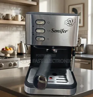 ​Sonifer 20-Bar Espresso Machine With Built-in Milk Frother