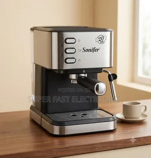 ​Sonifer 20-Bar Espresso Machine With Built-in Milk Frother