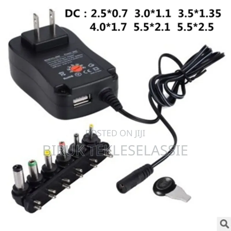 30w -- 3v~12v Universal Ac Adapter,
