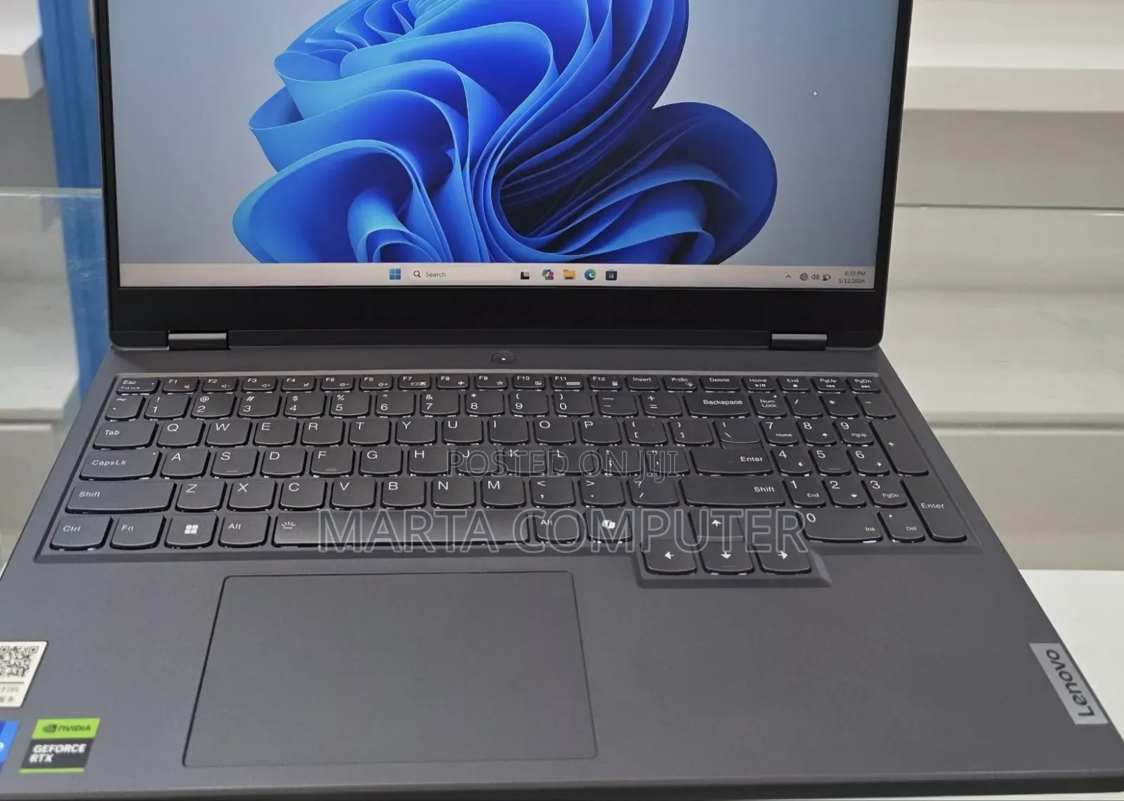 New Laptop Lenovo Legion 5 24GB Intel Core i7 SSD 1T