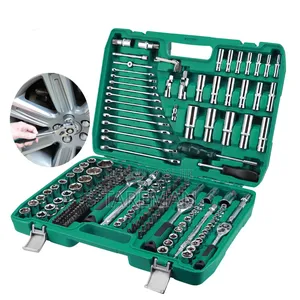 ,216-piece Socket Set Comes In A Green Storage Case.