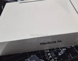 New Laptop Apple MacBook Air 2022 M2 8GB Apple M2 SSD 256GB