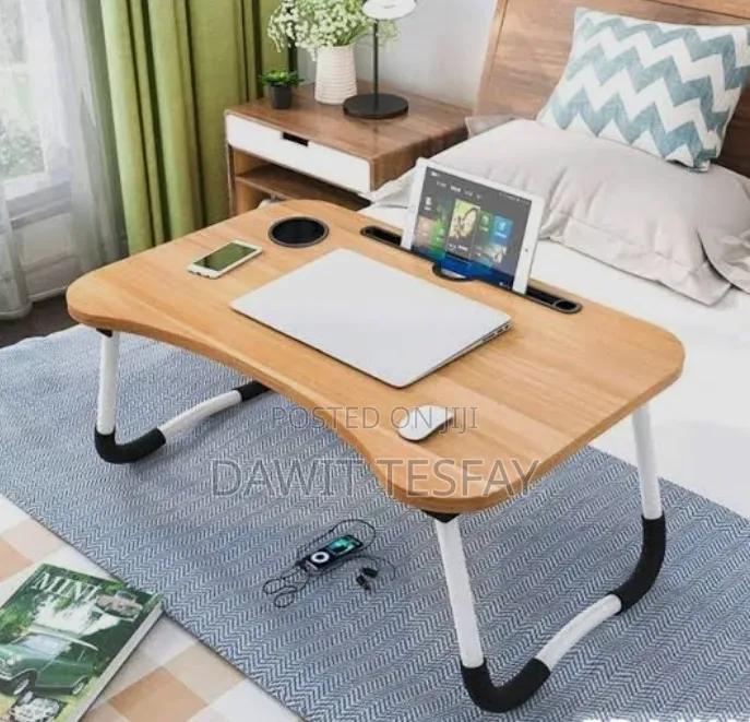 Laptop Table With Cup Holder