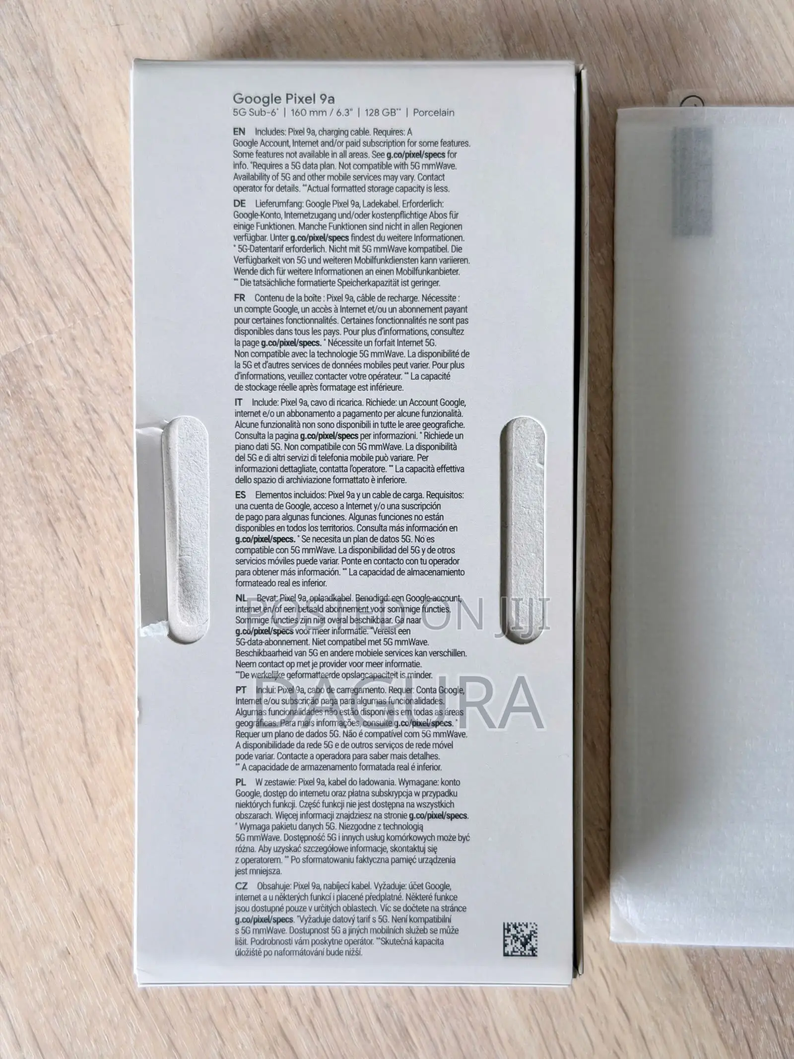 New Google Pixel 9a 128 GB White