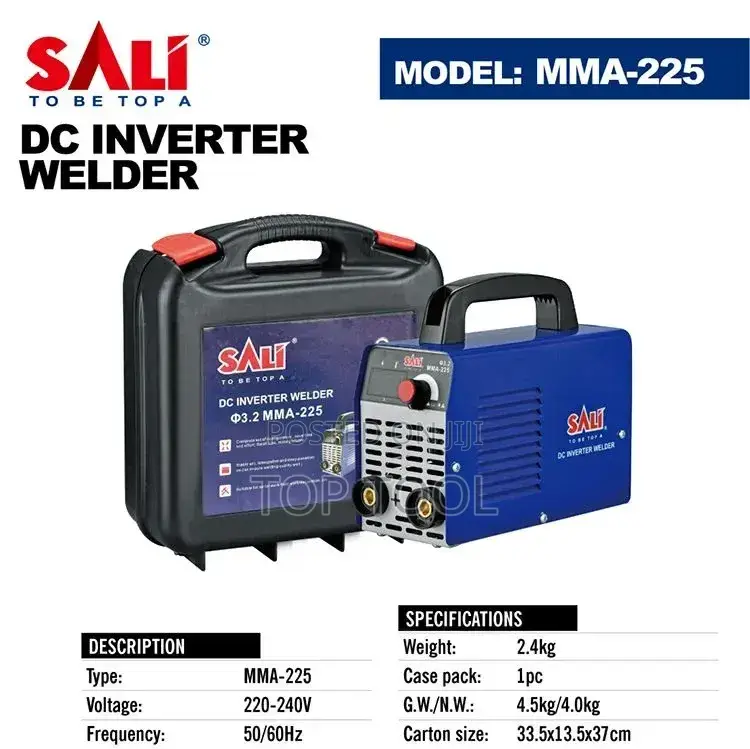 ,Sali Mma-225 Dc Inverter Welder A Compact, Portable Welding Machine