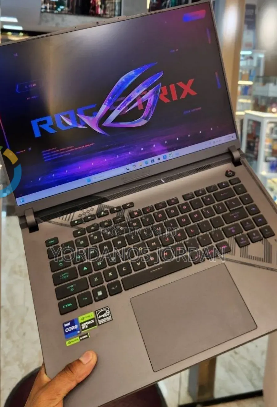 New Laptop Asus ROG Strix G16 G614 16GB Intel Core i9 SSD 1T