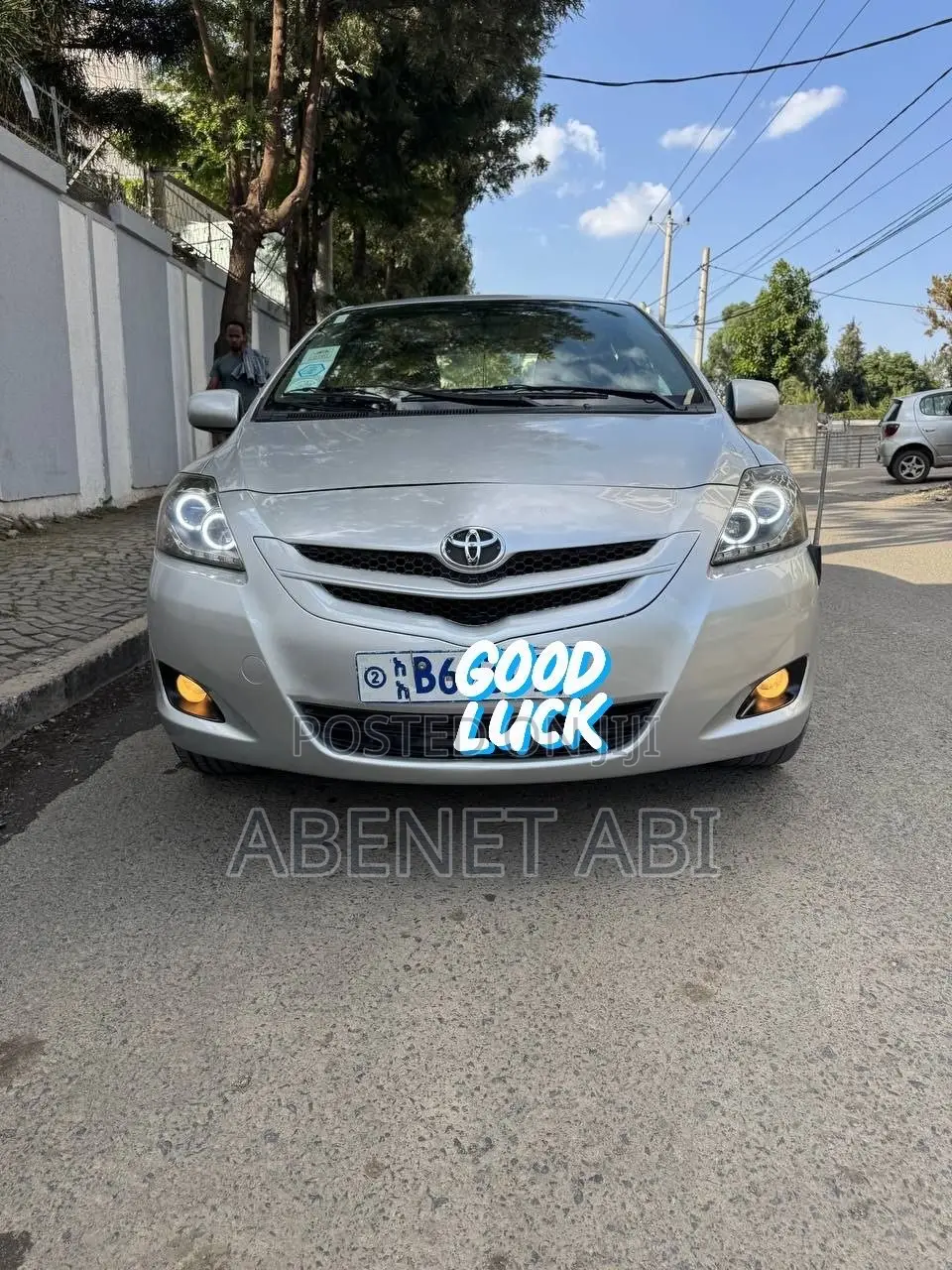 Toyota Yaris Sedan Automatic 2007 Silver