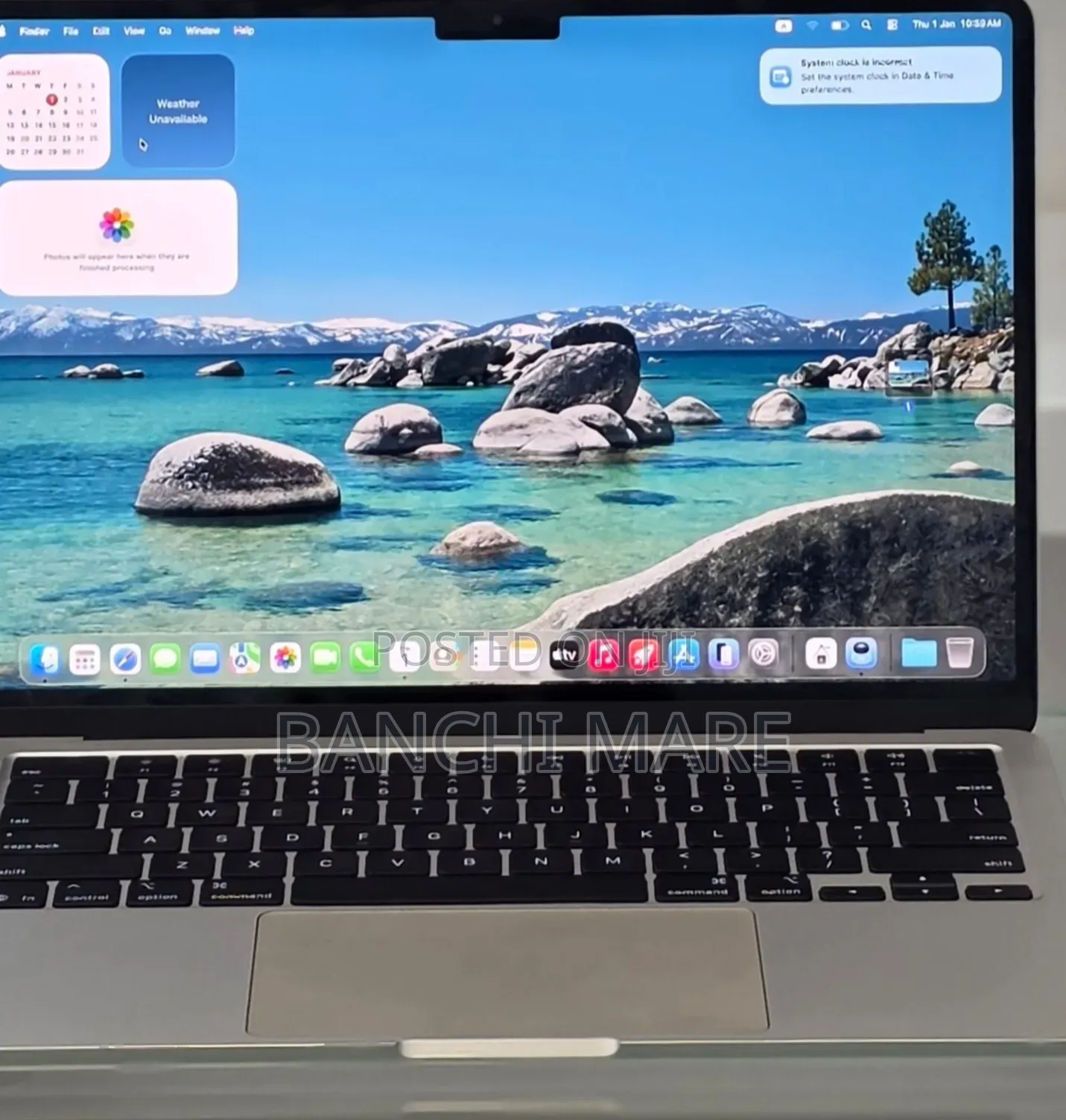 New Laptop Apple MacBook Air 2025 M4 16GB Apple M4 SSD 256GB
