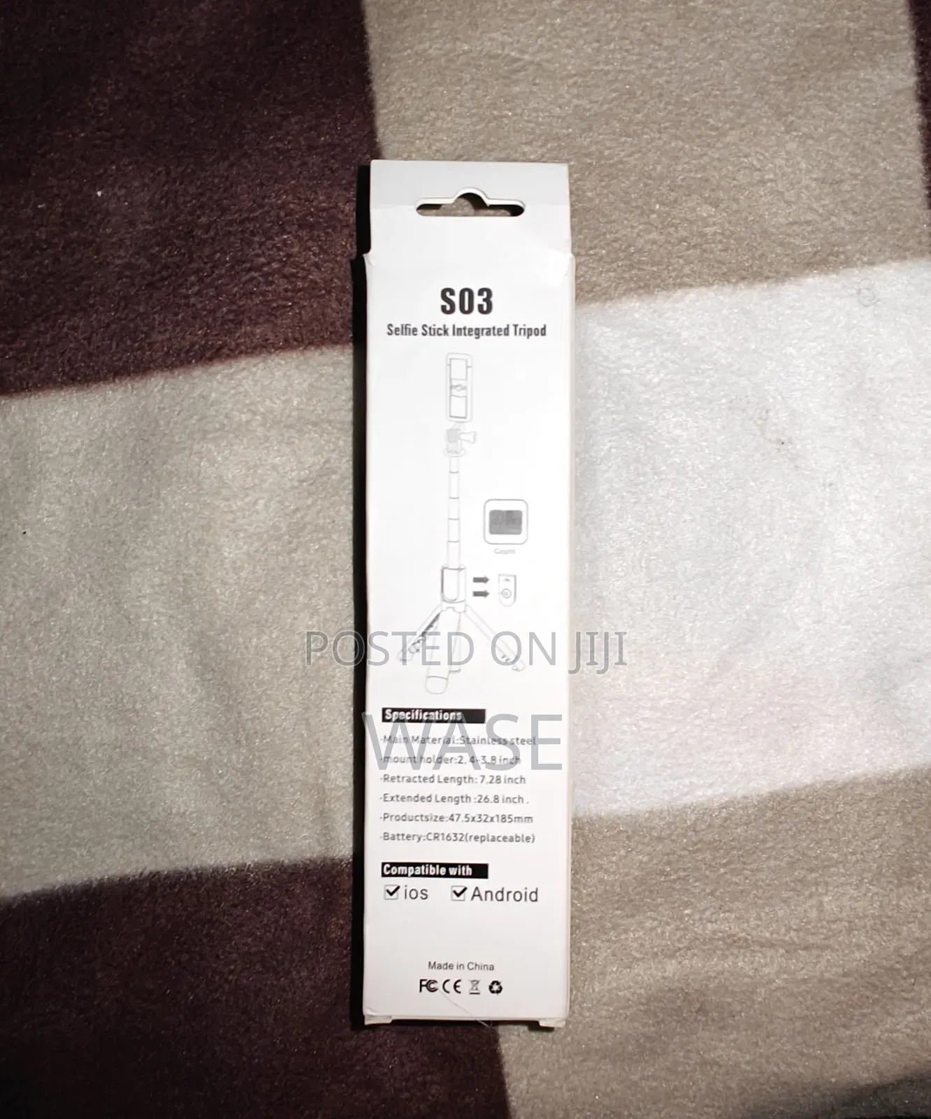 S03 Selfie Stick Integrated Tripod