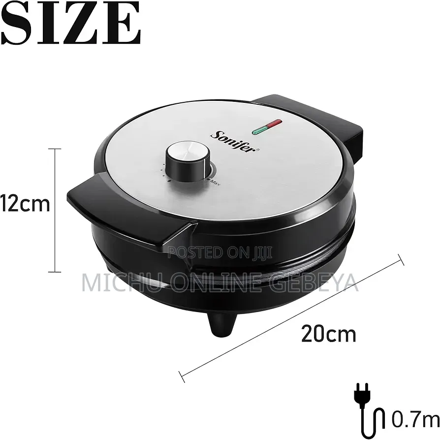በአንድ ግዜ 4 Waffle የሚጋግሩበት Sonifer Waffle Maker/ Free Delivery