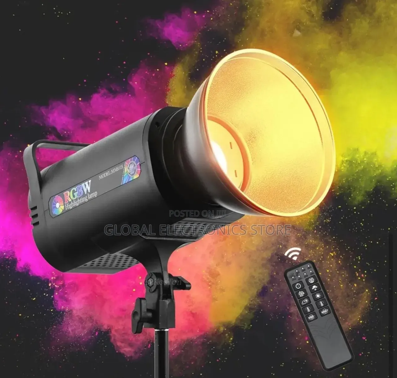 500 Watt RGB Spot Light With 2.1 Meter Stand